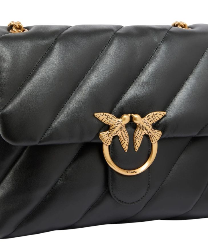 Pinko Love Puff Big Nappa Black PLTT 107615
