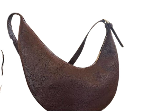 Alviero Martini  Borsa A Tracolla asimmetrica LLG38 H655 Col. 0504  Chocolate