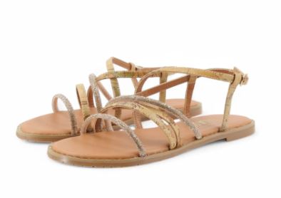Alviero Martini 1A Classe Sandalo Con Cristalli Z 1069 9820 Col 0010 Natural