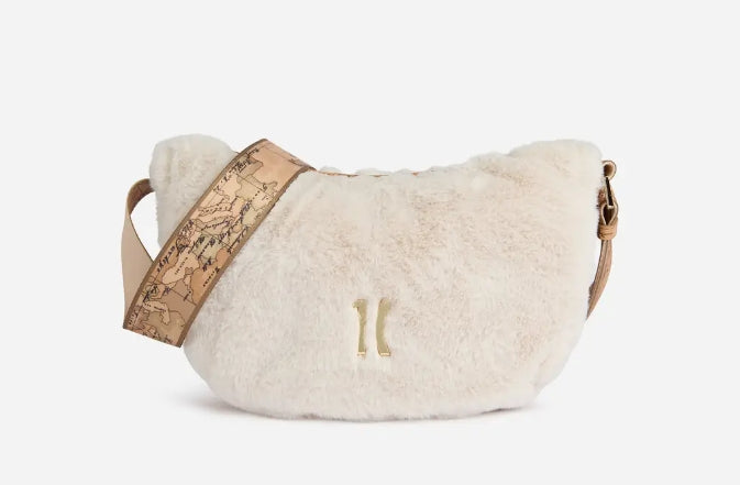 Alviero Martini 1A Classe Borsa Tracolla Mezzaluna LM LE30 9917 Col 0935 Beige Chiaro