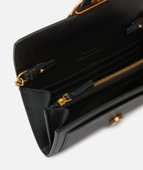 Pinko Love One Wallet  C. Black