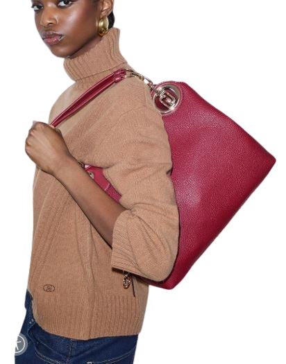 Liu Jo Borsa A Mano   M SATCHEL   FAIZA AF6024  ES039 Col. 91543 Brick red