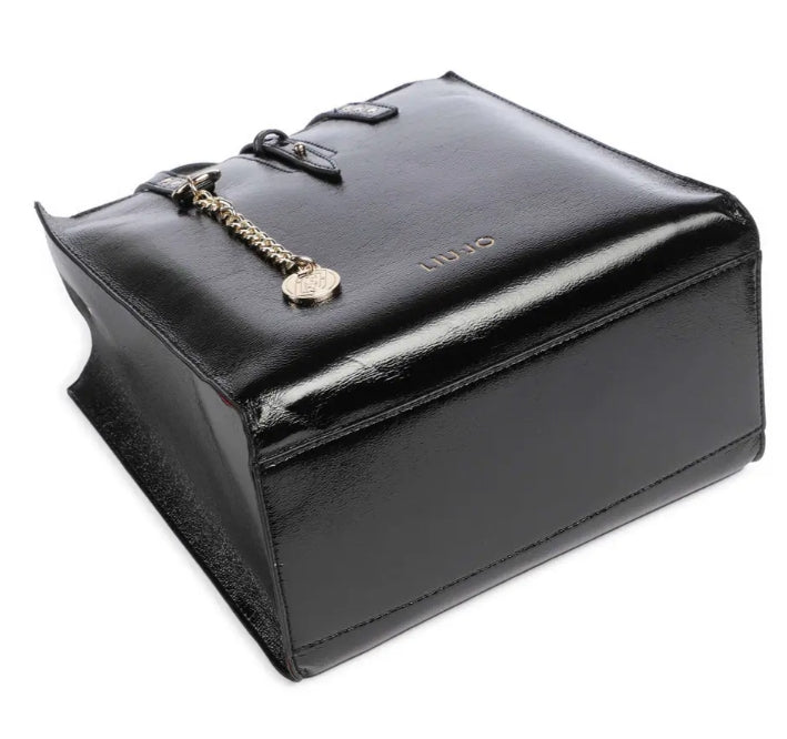 Liu Jo Borsa Shopping C/Tracolla ECS M Tote DOBA  AF5026 E0452 Col. 22222 Nero