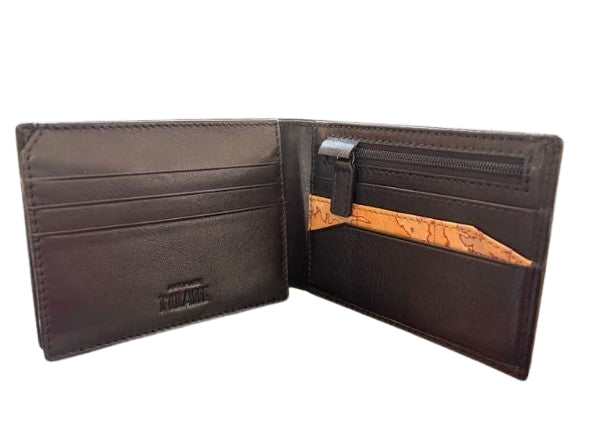 Alviero Martini 1A Classe Portafoglio Uomo Con Ribaltina Geo Classic  L PN79 8114 Col. 0001 Black
