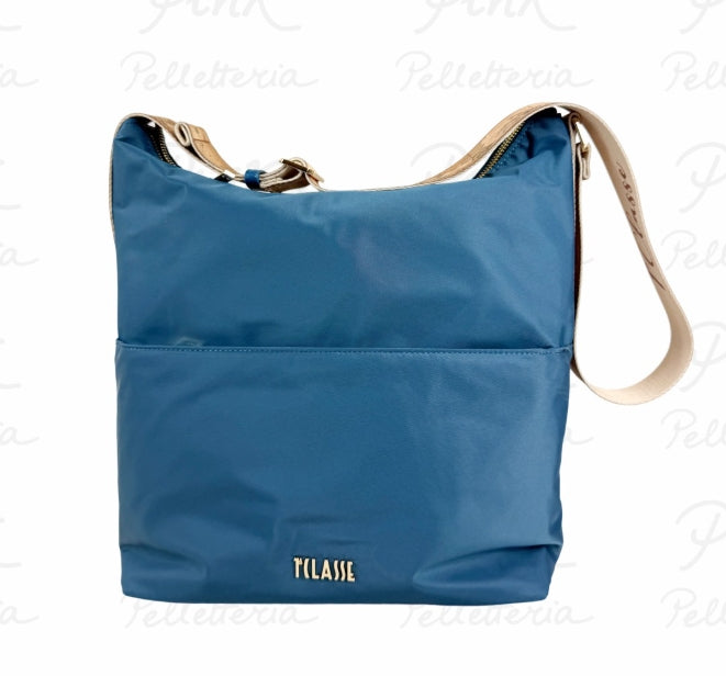 Alviero Martini Sottospalla Breeze Nylon Hobo L LE46 9762 Col.0136 Pacific Blu