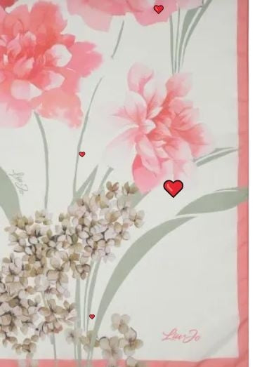 Liu Jo Foulard LJ Garde 2A5035 T0300 Col. 72624 Pink berry