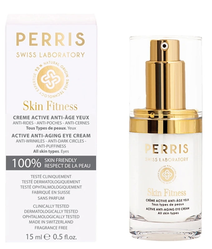 Perris Swiss Laboratory Creme Active Antiage Yeux 15 ml Crema Antietà Contorno Occhi