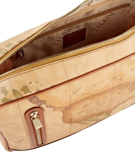 Alviero Martini Borsa a Tracolla Messenger Geo Classic BV G315 6000 Col 0010 Natural