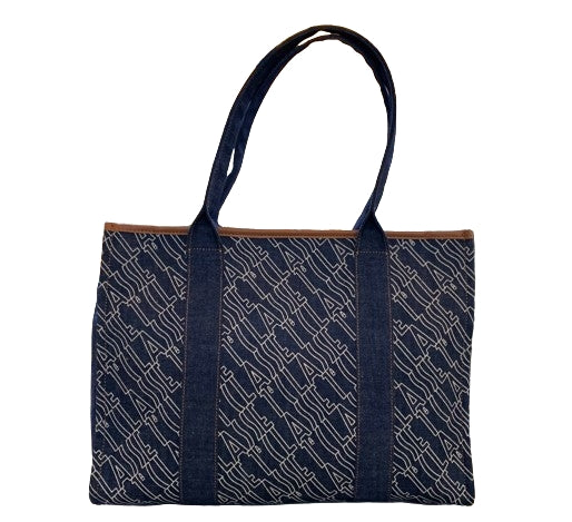 Alviero Martini 1A Classe Shopping LM LD01 9888 Col 0154 Blue Jeans