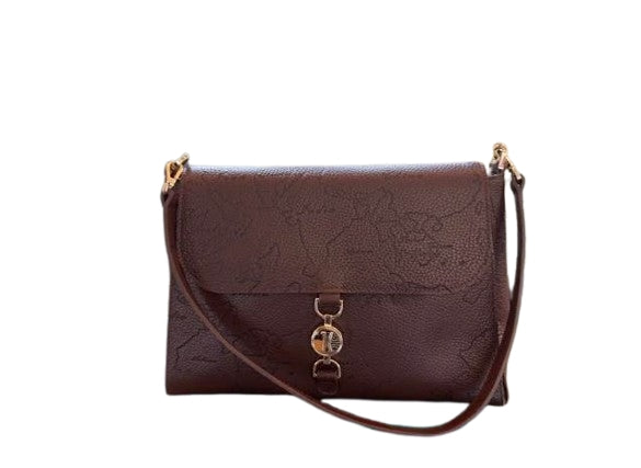 Alviero Martini  Borsa  Sottospalla     con patta L LG35 M655 Col. 0504 Chocolate
