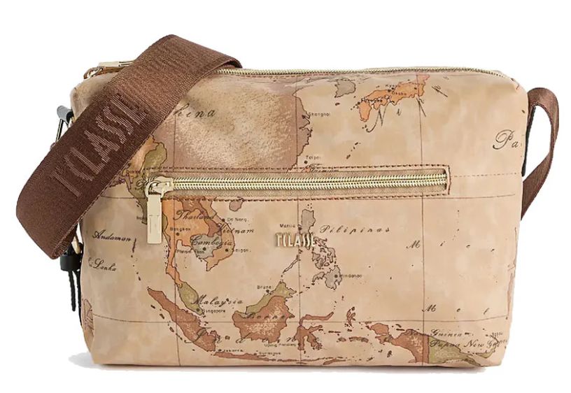 Alviero Martini 1A Classe Borsa con Tracolla Highland Soft LLD38 S578 Geo Classic/Black