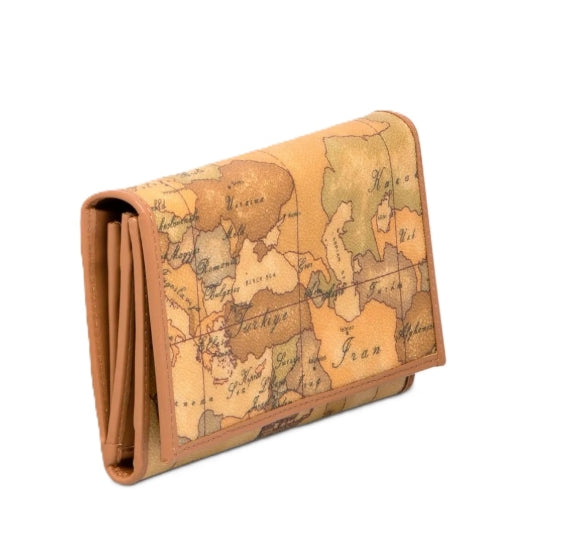 Alviero Martini 1A Classe Portafoglio Con Portamonete Geo Classic  CW021 6000 Natural