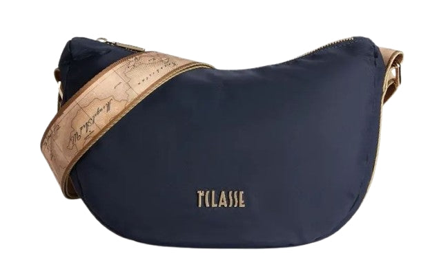 Alviero Martini  Tracolla Mezzaluna piccola Nylon  L GZ67 9762 Col. 0100 Midnight B