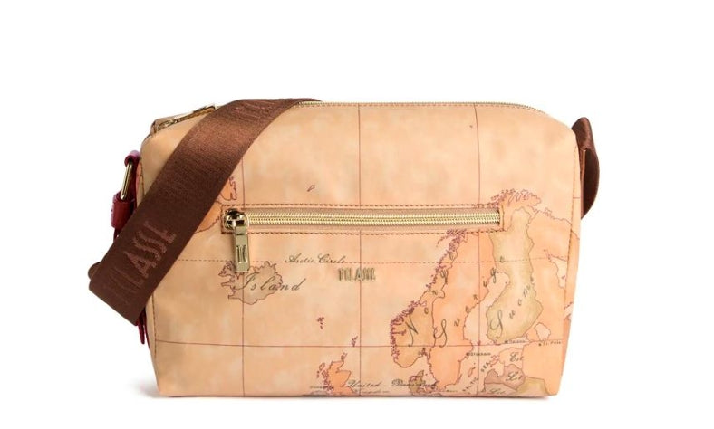 Alviero Martini 1A Classe Borsa con Tracolla Highland Soft LLD38 S578 Col 0313 Maple Red/Rosso Acero