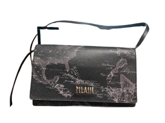 Alviero Martini 1A Classe Pochette   patta e  tracolla L PQ93 9713 Col. 0001 Black