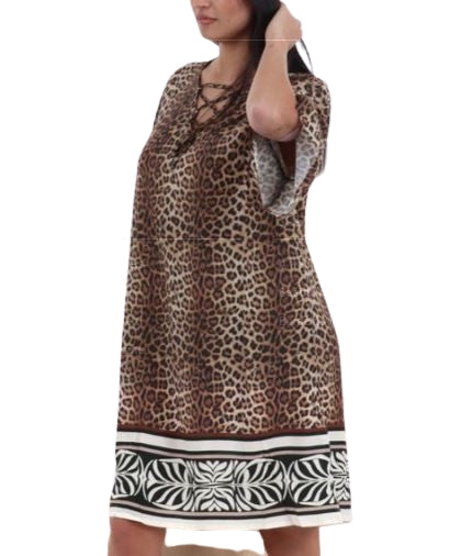 Liu Jo Kaftano ts. navet. VA6054 TS123 Col. V9789 Animalier