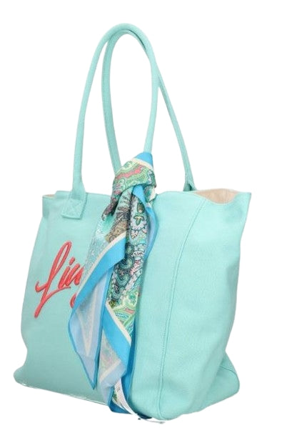 Liu Jo Borsa  Shopper in   cotone TOTE VA6191 T546A Col. 44812 Belize