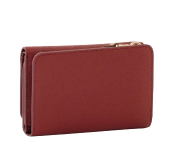 Alviero Martini 1A Classe Windy City portafoglio bifolder medio Rosso Acero L PM76 9407 0313