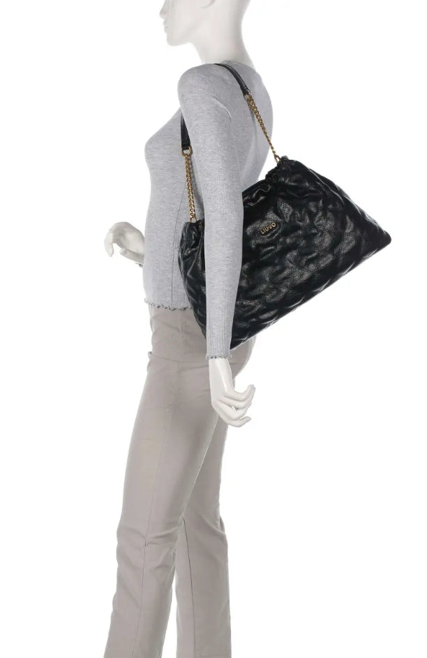 Borsa  Liu Jo  Sirin ECS S Hobo AA5062 E0914 Col. 22222 Nero