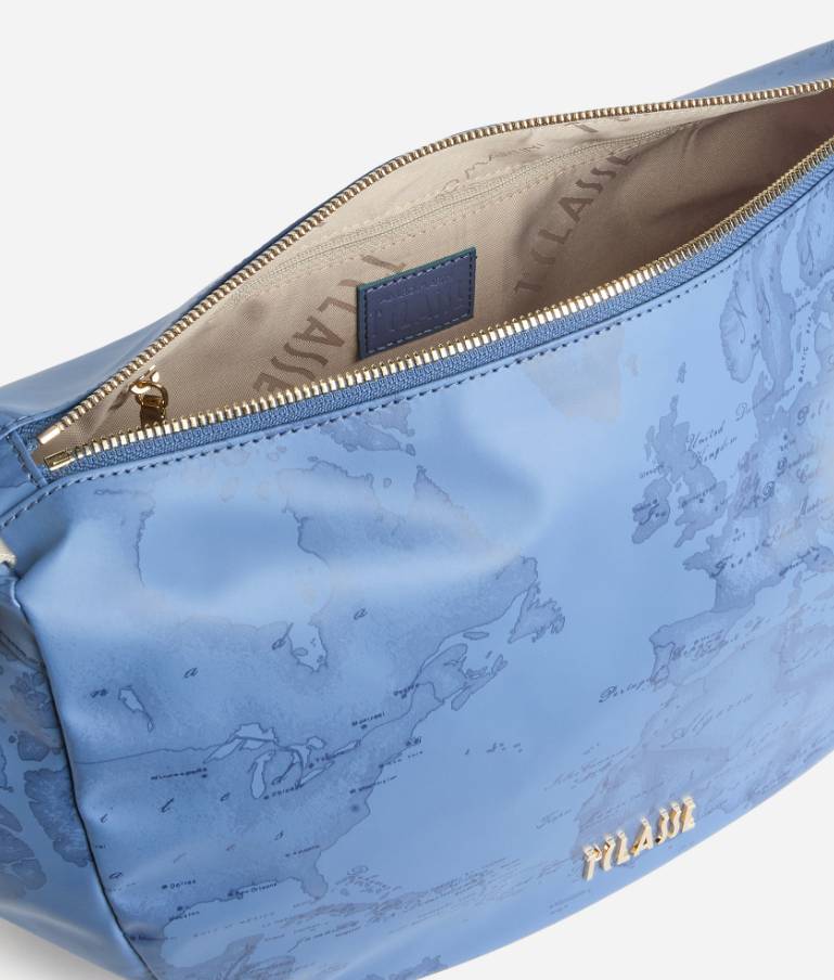 Alviero Martini 1A Classe Borsa Tracolla  Mezzaluna Piccola  LM LF53 9942 Col. 0154 Blue Jeans