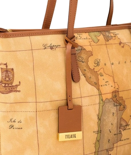 Alviero Martini 1A Classe Shopping Piccola CD003 6000 Geo Natural