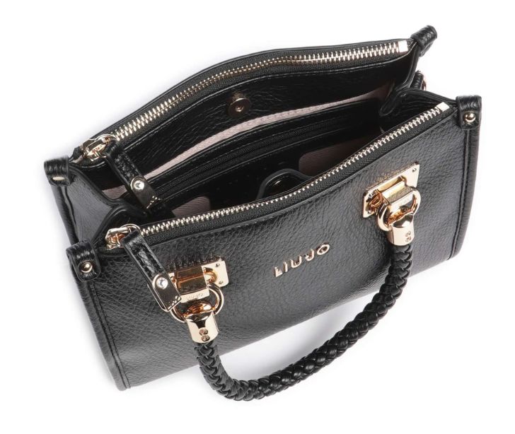 Borsa Liu Jo ECS S Satchel Manh AF5163 E0027 Col. 22222 Nero