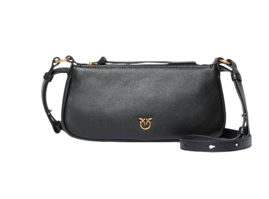 Pinko Borsa Half Moon Baguette Mini Nero