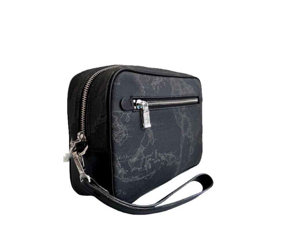 Alviero Martini 1A Classe Pochette Unisex Con Manichetto W369 6426 Geo Black