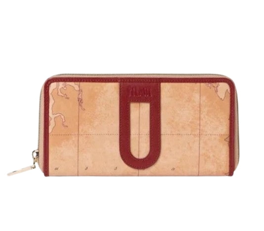 Alviero Martini 1A Classe Portafoglio Donna Ziparound L PO94  S578 Col0313 Maple Red