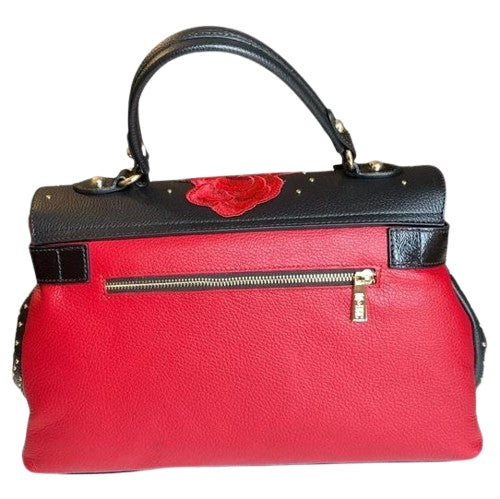 M BRC Massimo Braccialini Borsa In Pelle   Bolero T179 Nero Rosso