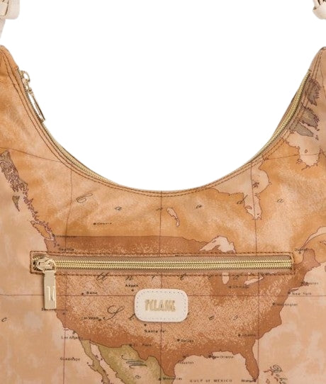 Alviero Martini  Borsa Sottospalla Soft Petals  Hobo L LE58 S578  Col. 0905 Ivory