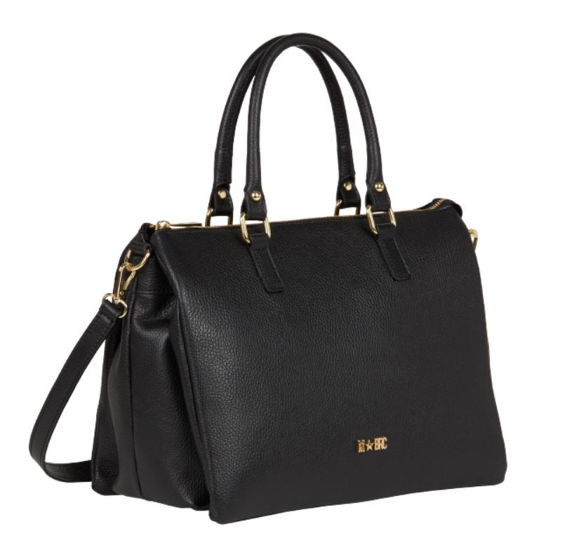MBrc Borsa in pelle Linea Piuma G157 Nero