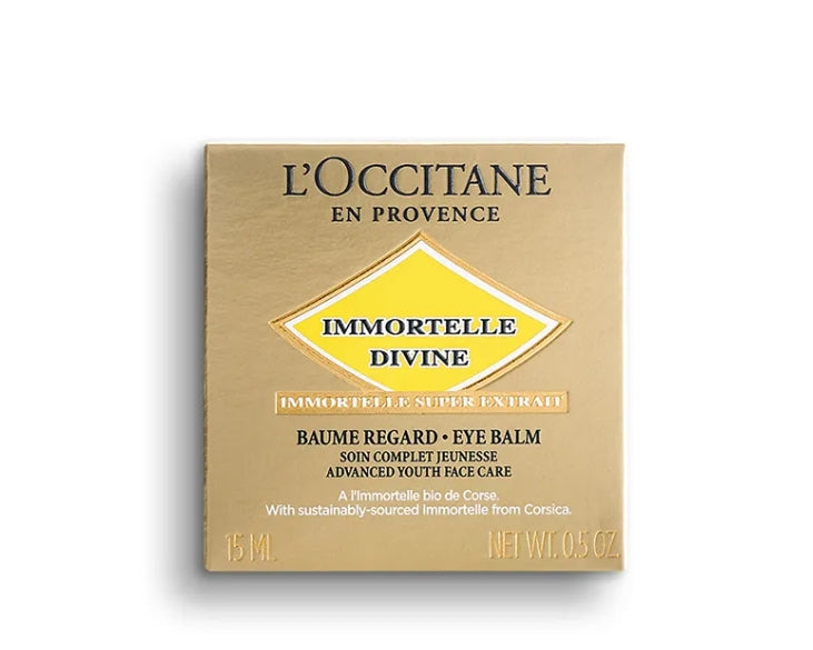 L'OCCITANE Immortelle Divine Eye Balm Crema Contorno Occhi 15 ml