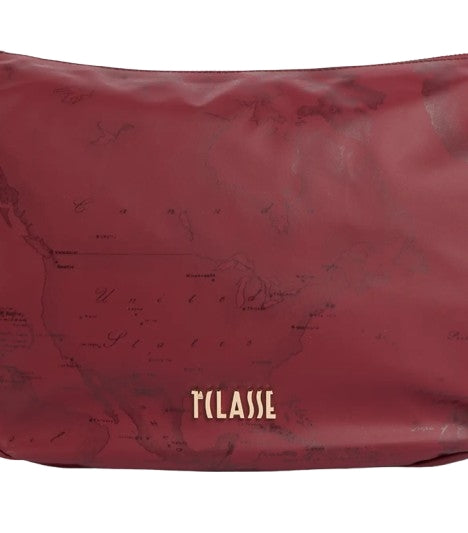 Alviero Martini 1a Classe Tracolla Mezzaluna LM LG56 9942 Col 0309 Bourgundy Rosso Borgogna