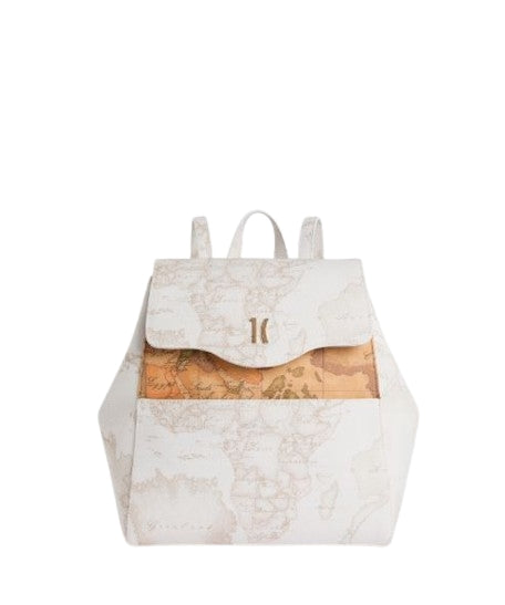 Alviero Martini 1A Classe Zaino Backpack LM LF64 MIXG Col. 0900 White