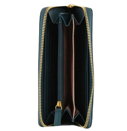 Liu Jo Portafoglio Caliwen ECS XL Zip Around AF4280 E0538 Col. 95025 Deep emerald