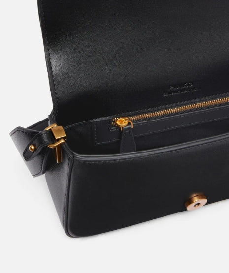 Pinko  Borsetta Love One Mini Slouchy FL. Black