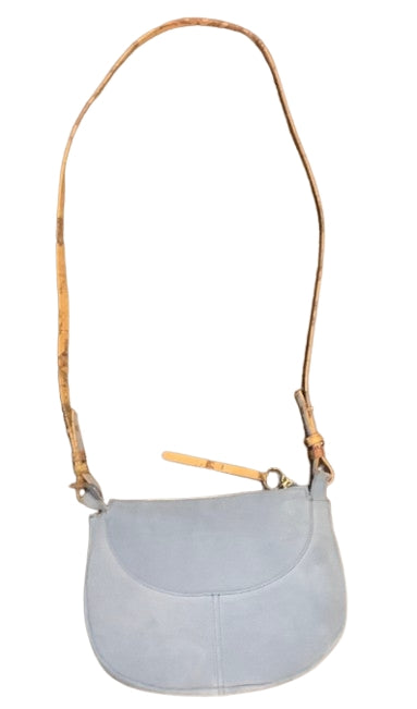Alviero Martini 1A Classe Tribal Leather Bandoliera  L LE97 8646 Col. 0186 Sky blue