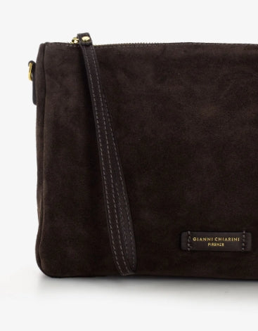 Gianni Chiarini  Borsa in pelle BS 10225 NORA POUCH  MOKA