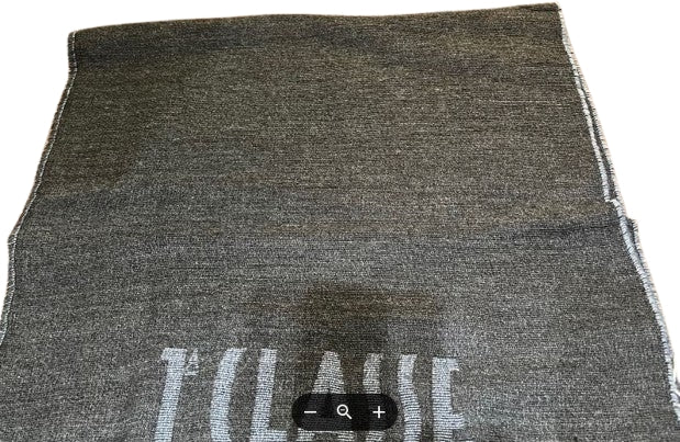 Alviero Martini 1A Classe Sciarpa Logo piccolo  40x180 KS 578 1769  Col. 0055 Lead grey