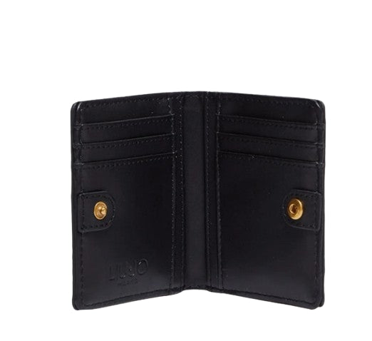 Liu Jo Portafoglio Caliwen ECS Credit Card  AF4282 E0538 Col. 22222 Nero