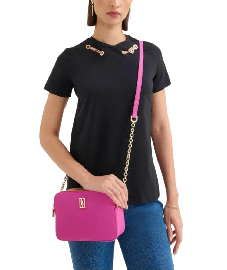 Alviero Martini 1A Classe Rich Winter Bag Tracollina Reporter 2 Zip LB08 R407 Col 0298 Ciclamino