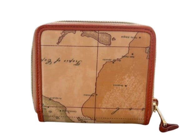 Alviero Martini 1A Classe Portafoglio Donna  Piccolo  Ziparound   L PQ58 S578 Col. 0420  Pumpkin co