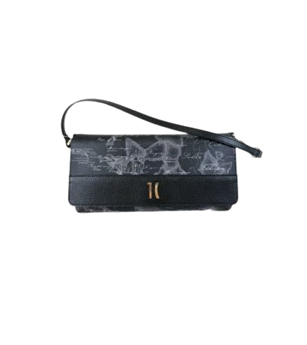 Alviero Martini 1A Classe Pochette C/Patta Doppia Portabilità Black  L PP29 9713 Col. 0001 Black