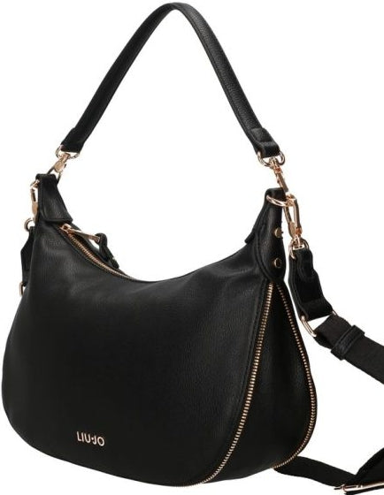 Borsa  A Spalla Liu Jo ECS M Hobo Kaliska AA5134 E0054 Col.22222 Nero