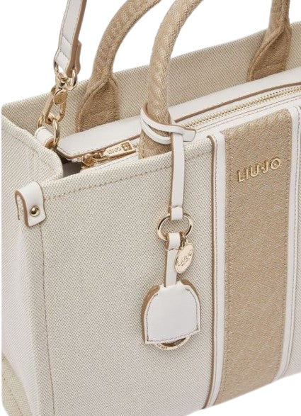 Col. Borsa   Liu Jo   RIDHI    S Tote  AA192 t388A Col.  C3905 Neutro/cream