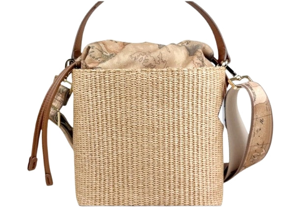 Alviero Martini 1A Classe Secchiello con tracolla LM LF48 9881 Col. 0578 Natural
