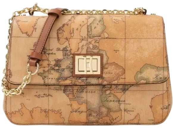 Alviero Martini 1A Classe Tracolla Con Patta CE034 6000 Geo Classic