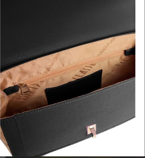 Alviero Martini 1A Classe Borsa A Tracolla Con Catena Bay Look Bag LC04 T407 Col 0001 Black