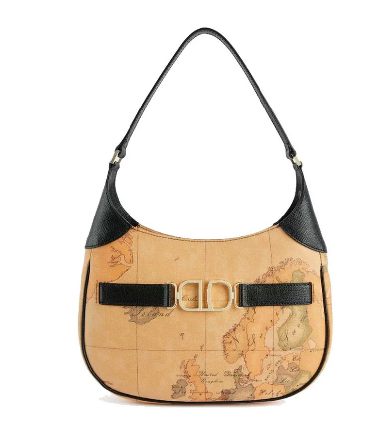 Alviero Martini 1A Classe Sottospalla Hobo Linea 3D LB04 G611 Col 0001 Nero